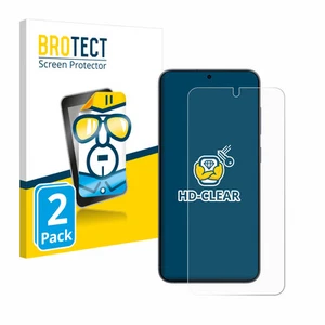 2x Display Schutz Folie für Samsung Galaxy S25 Zubehör Transparent - Zdjęcie 1 z 6