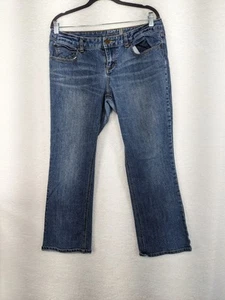 American Rag Cie Jeans Womens Blue Curvy Boot Higher Back Rise 11S - Picture 1 of 10