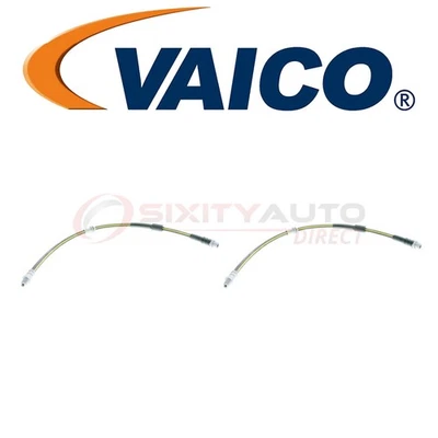 2 pc VAICO Front Brake Hydraulic Hose for 2017 BMW 430i xDrive Gran Coupe - kb Foto 1 de 4