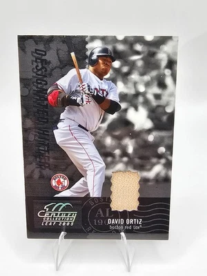 2005 Leaf Century Collection David Ortiz Game-Used Bat Relic /250 Boston Red Sox - Image 1 of 2
