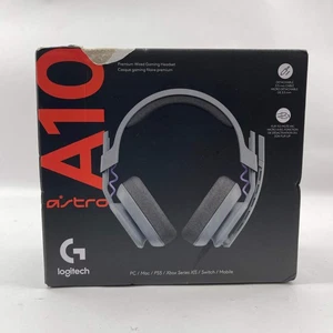 New Logitech A10 Wireless Gaming Headset Black A00160 Cross-Platform - Afbeelding 1 van 4