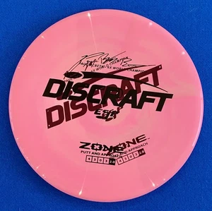 Discraft Zone 174g Paul McBeth 6X OverStable Putter Disc 4/3/0/3 Double Stamp - Picture 1 of 5