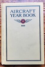 Rare 1929 Aircraft Year Book Aviation Civilian Military History Photos Maps