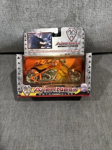 Iron Legends Arlen Ness 1:18 Die Cast Motorcycle • Blue, Flames - Picture 1 of 1