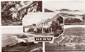 Multi View Herm White House Hotel unused RP old pc RA Series - Picture 1 of 1