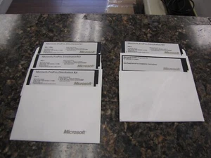 Microsoft FoxPro Distribution Kit Version 2.5 MS-DOS Series 5,25" Festplatten - MG48 - Bild 1 von 3