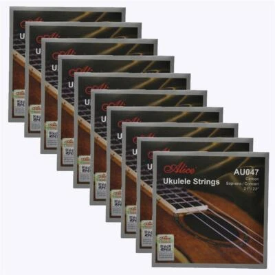 10Sets Alice Soprano Concert Ukulele Strings Carbon Nylon AECG AU047 - Image 1 of 4