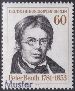 Specimen, Berlin Sc9N467 Constitutional Law Expert Peter Beuth (1781-1853) - Picture 1 of 1