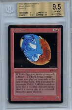 MTG Arabian Nights Rukh Egg BGS 9.5 Gem Mint Card Magic the Gathering Light 3547
