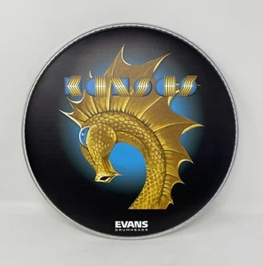 Kansas (Banda) “Seahorse” Drumhead 12" Recubrimiento de batería de Evans Tour Merch Rock clásico - Imagen 1 de 3