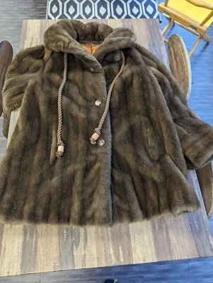 Tela Tissavel vintage importada de Francia para abrigo de piel Country Pacer Foto 1 de 4