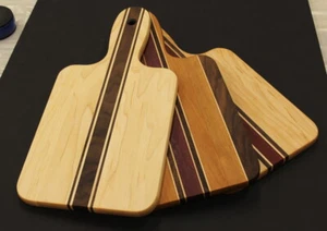 Solid Wood Charcuterie Board Cheese Board Cutting Board - Picture 1 of 9