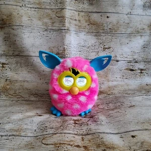 Furby Boom Pink/White Spots WORKING Interactive Elec Pet by Hasbro 2012 - Picture 1 of 15