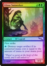 Glissa Sunseeker FOIL Mirrodin PLD Green Rare MAGIC GATHERING CARD ABUGames