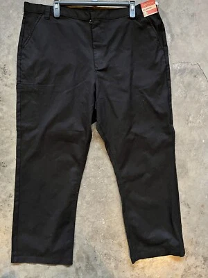 Calça de trabalho Sears Craftsman masculina jeans carpinteiro com teflon tamanho 46x32 - Imagem 1 de 3