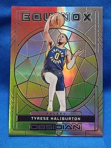 Tyrese Haliburton 2023-24 obsidiana #31 equinoccio reggae inundación grabado eléctrico sp/60 - Imagen 1 de 2