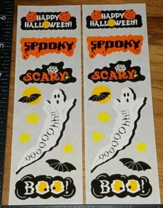 Pegatinas vintage, Halloween, Sandylion, 2 tiras blancas, (bxpam) - Imagen 1 de 5