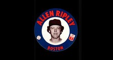 1978 Papa Gino's Collector's Discs Allen Ripley Boston Red Sox #1