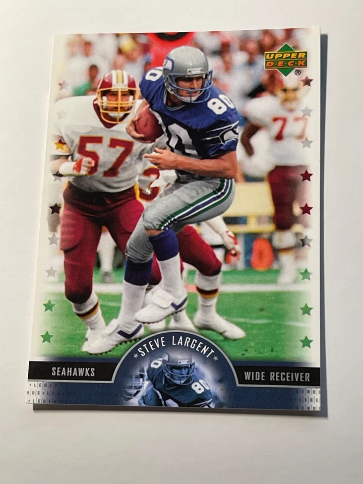 2005 Upper Deck Legends Steve Largent #63 - Image 1 of 1
