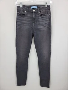 7 for all Mankind Jeans Damen 26 Rückenwaschung High Waist Ankle Skinny Stretch - Bild 1 von 9