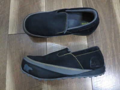 Mocasines sin cordones Sorel NY1641-010 Chesterman de gamuza negra para niños talla 6 EU 38 2/3 Foto 1 de 4