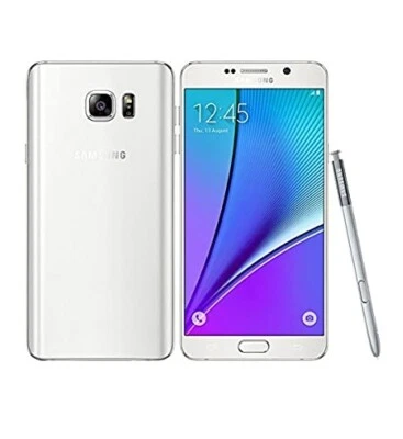 三星 Galaxy Note 5 N920V 64GB 4G LTE Verizon 无锁版智能手机 白色 好 — 第 1/3 张图片