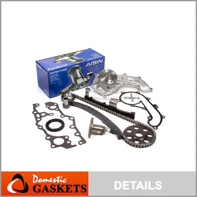 95-04 Toyota Tacoma 2.4L DOHC Timing Chain AISIN Water Pump Kit 2RZFE - Image 1 of 4