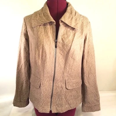 Chaqueta Blazer Tribal Studio Mujer Talla M Mediana Pequeña Manga Larga Cremallera Frontal Foto 1 de 4