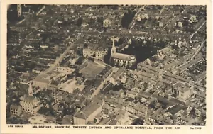 Maidstone. Trinity Church & Ophthalmic Hospital Aerial View # 7908 by SFS. - Picture 1 of 1