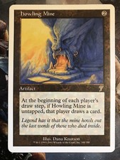 1x Howling Mine 7th Edition Seventh LP MTG Magic the Gathering x1 MKE