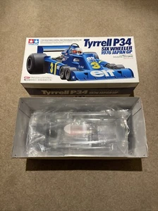 TAMIYA F103 RC Tyrrell P34 Six Wheeler 1976 Japan Gp Special 1/10 KIT NIB Rare - Picture 1 of 9