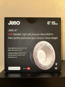 Juno 6 in. Tunable Integrated LED Recessed Trim AI Speaker Light W/alexa - Picture 1 of 7