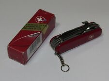Wenger Swiss Army Knife Master Serrated w/ Corkscrew Red New In Box