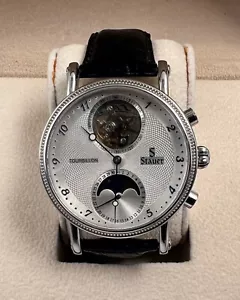 Stauer Corsacan Tourbillon Herren Armbanduhr - Bild 1 von 11