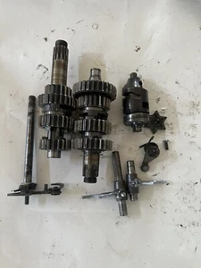 YAMAHA YZ 465 490 250 FULL TRANSMISSION FORK SHIFT SHAFT CAM DRUM SHIFTER - Bild 1 von 4