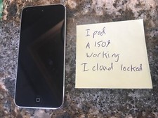 Silver 5th Gen iPod Touch - Model A1509 - Unknown GB - Works great! - Listing#1