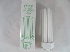 Fluorescent Triple Tube PL Lamp Bulb 42W 4 Pin PL Warm White GX24q-4 base