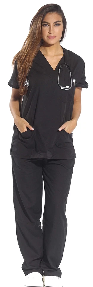 Just Love Women's Medical Scrubs - Six Pocket Set with Comfortable V-Neck and - Image 1 of 1