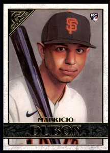 2020 Topps Gallery Mauricio Dubon Rookie San Francisco Giants #6