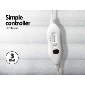 Giselle Bedding Single Size Electric Blanket Polyester - Picture 1 of 7