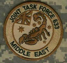 US WAR ON TERROR COMMEMORATIVE TROPHY burdock DESERT CAMO TAB SINCE 9-11 2003