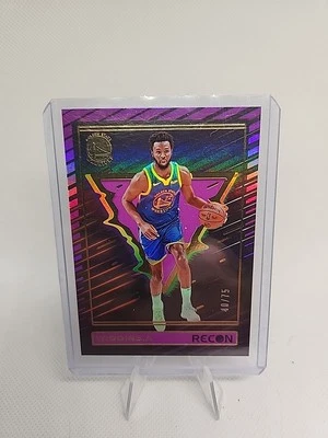 2023-24 Panini Recon #57 Andrew Wiggins /75 Golden State Warriors - Image 1 of 3