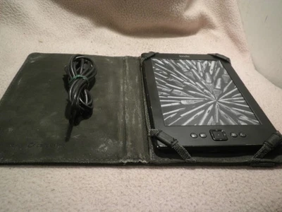 EBOOK KINDLE 5° GEN. NERO 2GB OTTIME CONDIZIONI GENERALI CON CUSTODIA - Immagine 1 di 4