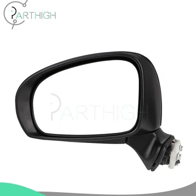 Espejo retrovisor eléctrico térmico lado del conductor izquierdo negro apto para Toyota Prius V 2015-2017 Foto 1 de 4