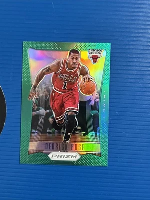 Panini Prizm Green #145 Derrick Rose Chicago Bulls 2012 Foto 1 de 2