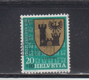 SWITZERLAND : 1978 - USED - SCOTT # B459   SEMI-POSTAL  EMBLEMES - Picture 1 of 1