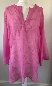 Primark Ladies Hot Pink Beach Cover Up, UK16 - Picture 1 of 7