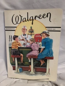 Coca Cola Walgreens Restaurants Original Menu - Picture 1 of 5