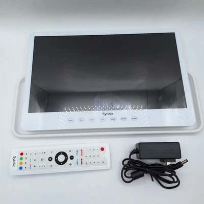 Smart TV portátil SYLVOX 15,6"" 12 voltios, 10000 mAH alimentado por batería Foto 1 de 2