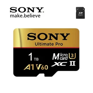 SONY Micro SD Card 2TB 512GB 256GB 128GB TF Memory Card Extreme 1TB U3 4K High - Picture 1 of 20